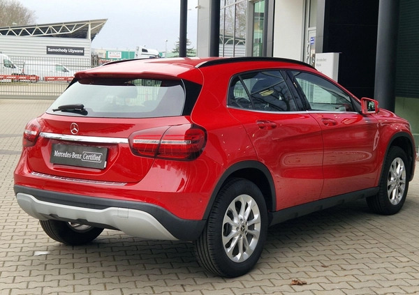 Mercedes-Benz GLA cena 126900 przebieg: 56749, rok produkcji 2019 z Łobżenica małe 121
